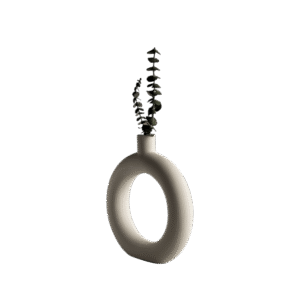 Beige Vase