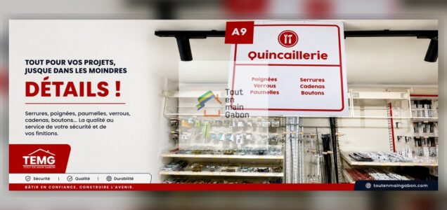 TEMG Quincaillerie au Gabon