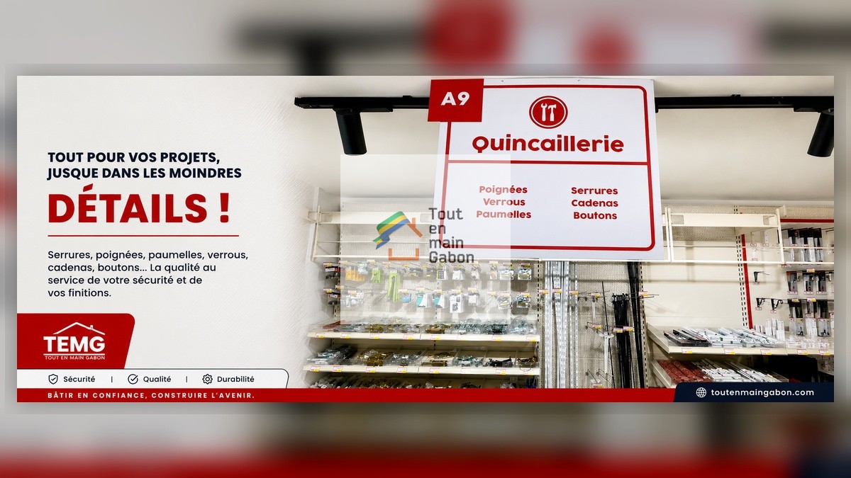 TEMG Quincaillerie au Gabon