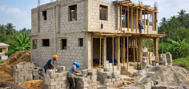 TEMG Combien coûte la construction d’une maison au Gabon en 2026