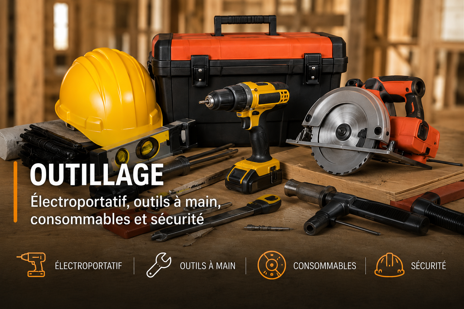 TEMG Outils chantiers